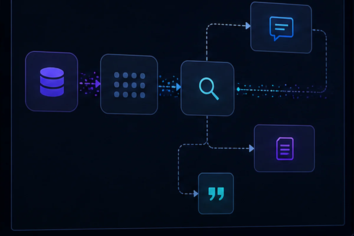 Grounded retrieval workflow